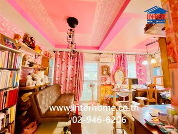 Two-story townhome, 21.8 sq.wa., Supalai Ville Rangsit Klong 2, near Chokchai Rangsit School, Rangsit-Nakhon Nayok Road, Rangsit Canal Road, Thanyabur