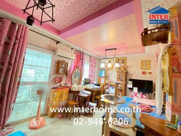 Two-story townhome, 21.8 sq.wa., Supalai Ville Rangsit Klong 2, near Chokchai Rangsit School, Rangsit-Nakhon Nayok Road, Rangsit Canal Road, Thanyabur