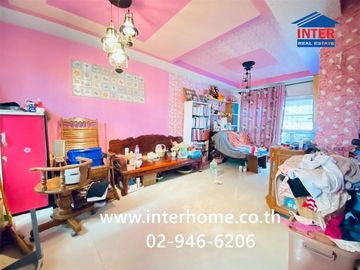 Two-story townhome, 21.8 sq.wa., Supalai Ville Rangsit Klong 2, near Chokchai Rangsit School, Rangsit-Nakhon Nayok Road, Rangsit Canal Road, Thanyabur