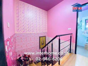 Two-story townhome, 21.8 sq.wa., Supalai Ville Rangsit Klong 2, near Chokchai Rangsit School, Rangsit-Nakhon Nayok Road, Rangsit Canal Road, Thanyabur
