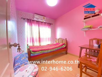 Two-story townhome, 21.8 sq.wa., Supalai Ville Rangsit Klong 2, near Chokchai Rangsit School, Rangsit-Nakhon Nayok Road, Rangsit Canal Road, Thanyabur