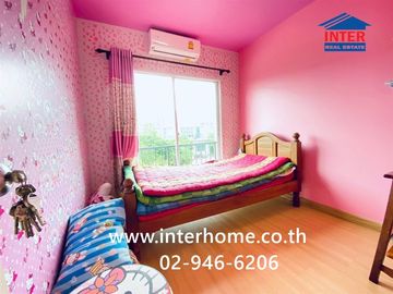 Two-story townhome, 21.8 sq.wa., Supalai Ville Rangsit Klong 2, near Chokchai Rangsit School, Rangsit-Nakhon Nayok Road, Rangsit Canal Road, Thanyabur