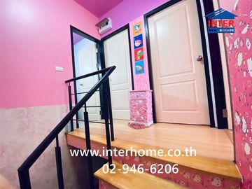 Two-story townhome, 21.8 sq.wa., Supalai Ville Rangsit Klong 2, near Chokchai Rangsit School, Rangsit-Nakhon Nayok Road, Rangsit Canal Road, Thanyabur
