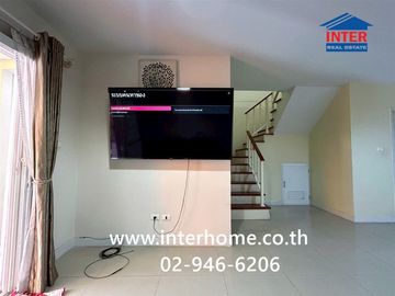 Two-story townhome, 18.1 sq.wah, The Connect 8 Bangna Village, Soi Mahachai, Bangna-Trat Road, Bang Phli, Samut Prakan.