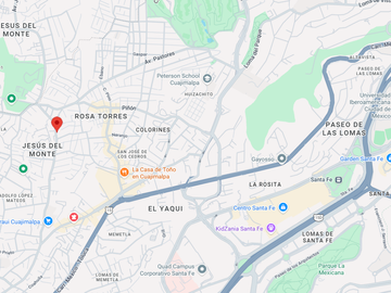 Casa en Condominio en Venta en Colonia Jesús del Monte, Cuajimalpa de Morelos CDMX.
