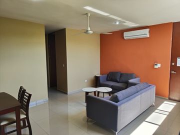 Demartamento amueblado Sodzil Norte Mérida Yucatán