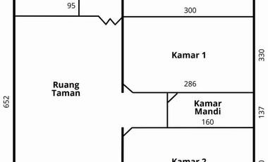 Dijual rumah brand new di sawangan depok