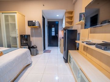 Sewa Murah & Dekat Dengan MRT! Apartemen Studio Tamansari Sudirman, Full Furnished, Lokasi Strategis Jakarta - SCBD, Semanggi, Benhil, Senayan, WTC.