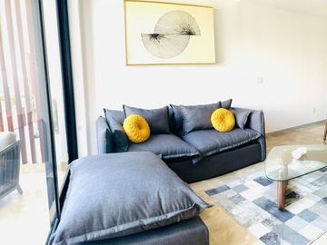 Penthouse De Lujo En Venta En Playa Del Carmen, Amueblado, Con Alberca Privada Y Doble Altura PH