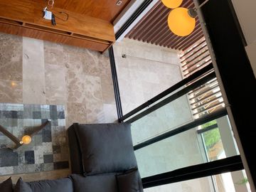 Penthouse De Lujo En Venta En Playa Del Carmen, Amueblado, Con Alberca Privada Y Doble Altura PH
