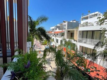 Penthouse De Lujo En Venta En Playa Del Carmen, Amueblado, Con Alberca Privada Y Doble Altura PH