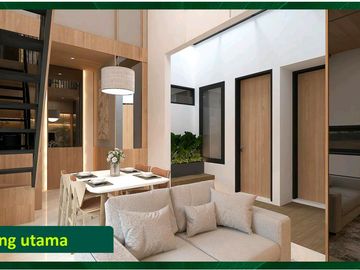 RUMAH TANPA DP (DP 0%) SIDOARJO!! KAHURIPAN NIRWANA SIDOARJO NEW TYPE ALUNA (MEZANIN)