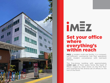 Office Space for Lease at iMEZ Building – Ready for Move-In!
