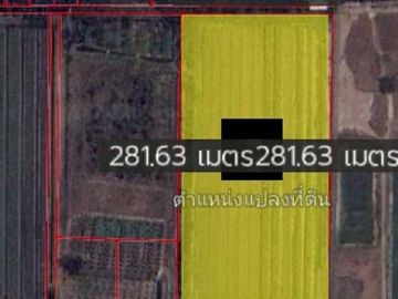 21 rai 53 sq.wa. vacant land near Florence Inn Hotel, P.Y. Cleaning and Service Co., Ltd., Rural Highway Ay.3049, Lad Bua Luang, Phra Nakhon Si Ayutth