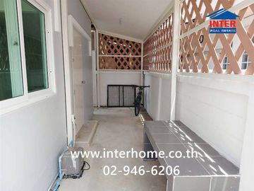 Two-story semi-detached house, 37.8 sq.wah, Sena Villa Lam Luk Ka-Khlong Song, Soi Lam Luk Ka 11, Phahonyothin Road, Lam Luk Ka Road, Lam Luk Ka, Path