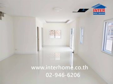 Two-story semi-detached house, 37.8 sq.wah, Sena Villa Lam Luk Ka-Khlong Song, Soi Lam Luk Ka 11, Phahonyothin Road, Lam Luk Ka Road, Lam Luk Ka, Path