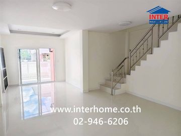 Two-story semi-detached house, 37.8 sq.wah, Sena Villa Lam Luk Ka-Khlong Song, Soi Lam Luk Ka 11, Phahonyothin Road, Lam Luk Ka Road, Lam Luk Ka, Path