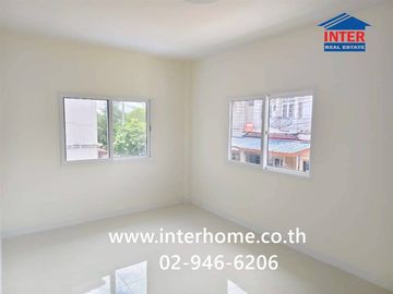 Two-story semi-detached house, 37.8 sq.wah, Sena Villa Lam Luk Ka-Khlong Song, Soi Lam Luk Ka 11, Phahonyothin Road, Lam Luk Ka Road, Lam Luk Ka, Path