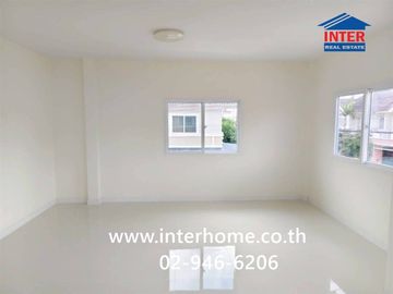 Two-story semi-detached house, 37.8 sq.wah, Sena Villa Lam Luk Ka-Khlong Song, Soi Lam Luk Ka 11, Phahonyothin Road, Lam Luk Ka Road, Lam Luk Ka, Path