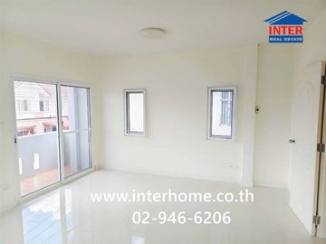 Two-story semi-detached house, 37.8 sq.wah, Sena Villa Lam Luk Ka-Khlong Song, Soi Lam Luk Ka 11, Phahonyothin Road, Lam Luk Ka Road, Lam Luk Ka, Path