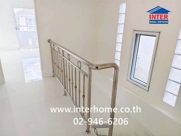 Two-story semi-detached house, 37.8 sq.wah, Sena Villa Lam Luk Ka-Khlong Song, Soi Lam Luk Ka 11, Phahonyothin Road, Lam Luk Ka Road, Lam Luk Ka, Path