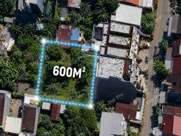Jual Tanah 20x30 Jl. Mappala, SHM Tembok Keliling