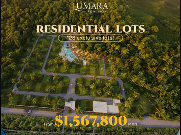 Terrenos Residenciales En Venta En Playa Del Carmen Con Acceso A Club de Playa – Lumara Residencial