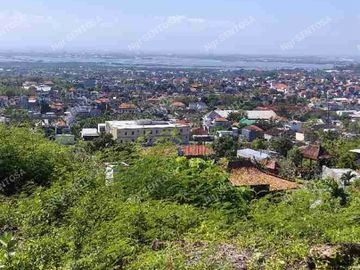 Tanah ocean view sun island hills  jimbaran bali
