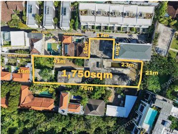 Tanah Canggu Berawa dekat pantai bonus bangunan
