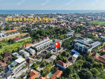 Tanah Canggu Berawa dekat pantai bonus bangunan