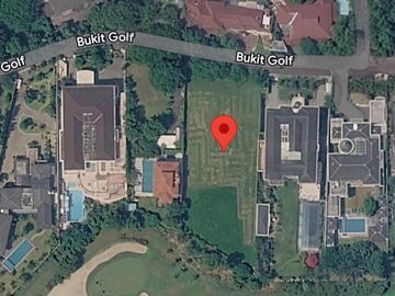 Jual Kavling Siap bangun di Pondok Indah Bukit Golf View Golf Luas 4365