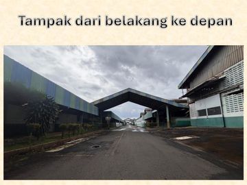 Dijual Pabrik Kawasan Industri Cikupa Tangerang