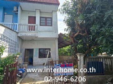 Two-story townhome, 24 sq.wa., Jutaphat Village, Lad Lum Kaeo, Soi Wat Bo Thong, Lad Lum Kaeo-Pathum Thani Road, Pathum Thani-Bang Len Road, Lad Lum K