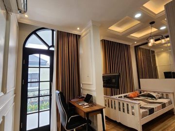 Rumah 3 Lantai Ada Kolam Renang Dalam Clsuter Di Antapani