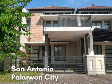 Rumah San Antonio, Pakuwon City  MINIMALIS, SIAP HUNI, CARPORT
