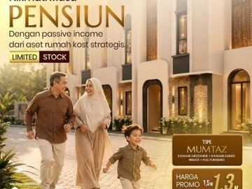 Investasi Kost Kosan Murah Dekat Kampus IPB Dramaga Bogor, Furnish Nego
