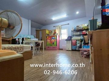 Two-story detached house, 21 sq.wa. Located near Wang Noi Market, Talat Thai Market, Si Mum Mueang Market, Rangsit-Nakhon Nayok Road, Khlong Ha Road,