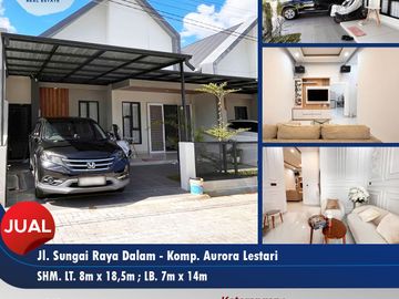 Rumah Baru Lokasi Aurrora Lestari, Pontianak Kubu Raya