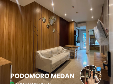 DISEWA APARTEMEN PODOMORO CITY DELI MEDAN TOWER LINCOLN