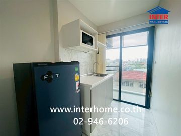 26.53 sq.m. condominium at Library House Charansanitwong 13, near Thonburi Vocational College, Soi Charansanitwong 13, Soi Phanichayakarn Thonburi 21,