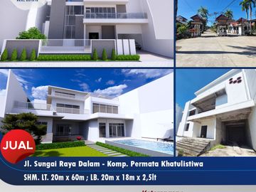 Struktur rumah mewah Permata Khatulistiwa, Kubu Raya