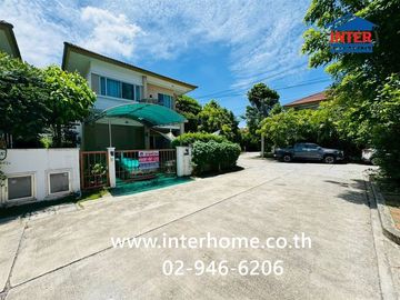 Two-story semi-detached house, 39.3 sq.wah, Atoll Maldives Beach Village, Srinakarin - Nam Daeng, Nam Daeng-Bang Phli Road, Srinakarin Road, Theparak