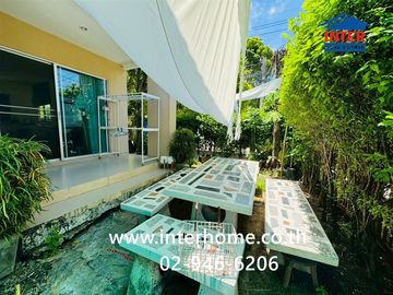 Two-story semi-detached house, 39.3 sq.wah, Atoll Maldives Beach Village, Srinakarin - Nam Daeng, Nam Daeng-Bang Phli Road, Srinakarin Road, Theparak