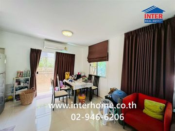 Two-story semi-detached house, 39.3 sq.wah, Atoll Maldives Beach Village, Srinakarin - Nam Daeng, Nam Daeng-Bang Phli Road, Srinakarin Road, Theparak