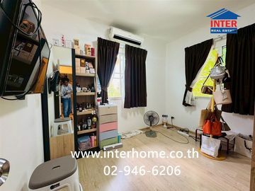 Two-story semi-detached house, 39.3 sq.wah, Atoll Maldives Beach Village, Srinakarin - Nam Daeng, Nam Daeng-Bang Phli Road, Srinakarin Road, Theparak