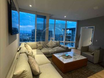 Departamento de Lujo Amueblado en Torre  Mítikah | 3 Recámaras | Amenidades Premium | Frente a Viveros de Coyoacán