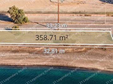 terreno Frente a Playa en venta en La Paz Baja California Sur en el Conchalito