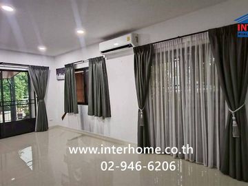 Two-story townhome, 23.7 sq.wah, Modi Villa Ratchaphruek-Tiwanon 345, near Bang Khu Wat intersection, Ratchaphruek-Tiwanon Road (Highway 345), Pathum