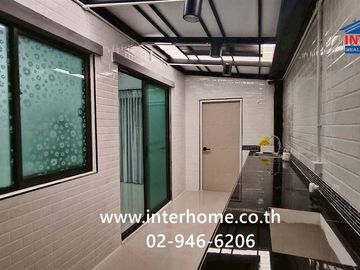 Two-story townhome, 23.7 sq.wah, Modi Villa Ratchaphruek-Tiwanon 345, near Bang Khu Wat intersection, Ratchaphruek-Tiwanon Road (Highway 345), Pathum