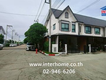 Two-story townhome, 23.7 sq.wah, Modi Villa Ratchaphruek-Tiwanon 345, near Bang Khu Wat intersection, Ratchaphruek-Tiwanon Road (Highway 345), Pathum